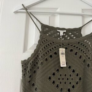 NWT Aerie Olive Coverup dress